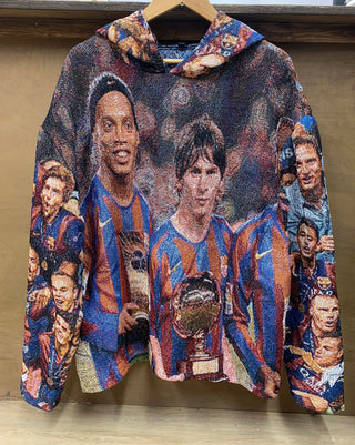 Ameri Camden Tapestry ‘Messi & Ronaldinho’ Hoody