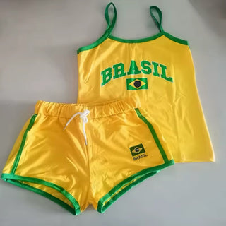Brasil Vest in yellow