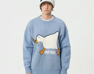 Ameri Camden ‘murder’ goose jumper