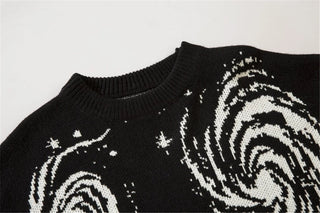 Ameri Camden ‘Starry Night’ Distressed Jumper