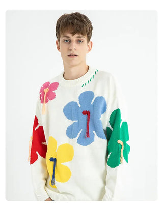 Ameri Camden ‘Distressed Flower’ Jumper