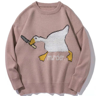 Ameri Camden ‘murder’ goose jumper