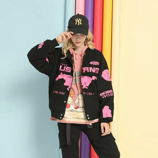 Ameri Camden ‘Pink Car’ Racing Jacket