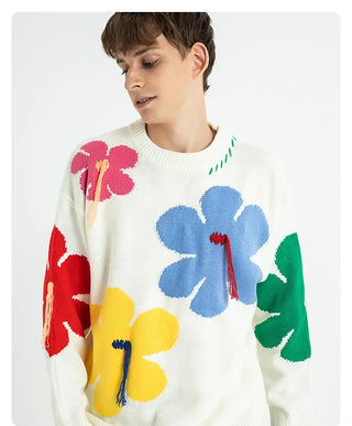 Ameri Camden ‘Distressed Flower’ Jumper