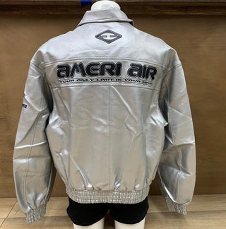 Ameri Camden ‘Black Air’ Pu Leather Jacket
