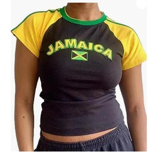Jamaica Crop Top in Black