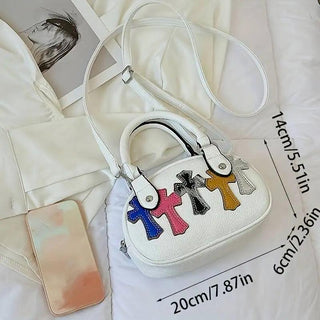 Multi coloured Mini Cross handbag