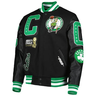 Pro Standard Boston Celtics Mashup Varsity Jacket