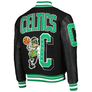 Pro Standard Boston Celtics Mashup Varsity Jacket