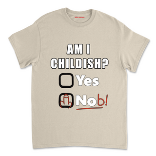 Ameri Camden 'Am i Childish?' T-shirt