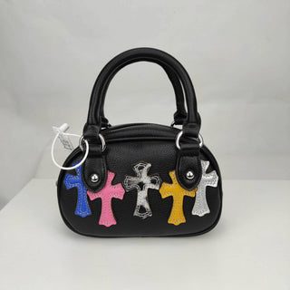 Multi coloured Mini Cross handbag