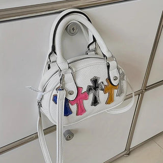 Multi coloured Mini Cross handbag