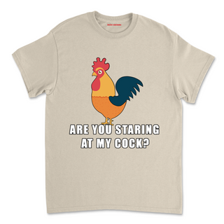 Ameri Camden 'Are you staring at my Cock?' T-shirt