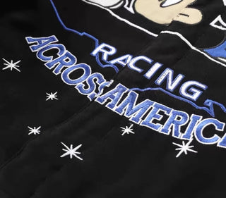 Ameri Camden ‘Mickey racing across America’ Racing Jacket