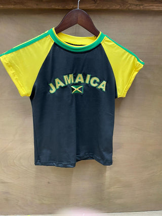 Jamaica Crop Top in Black