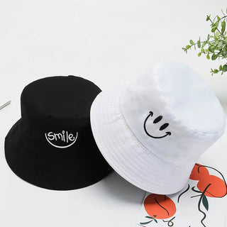Ameri Camden ‘Smile’ Reversible Bucket Hat