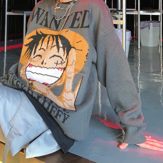 Ameri Camden ‘Wanted Luffy’ Jumper