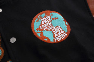 Ameri Camden ‘planet B’ Varsity jacket