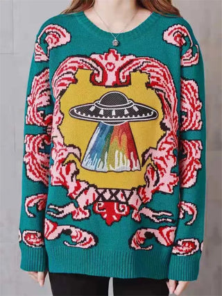 Ameri Camden 'UFO' Knitted jumper