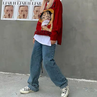 Ameri Camden ‘Wanted Luffy’ Jumper