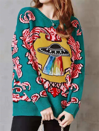 Ameri Camden 'UFO' Knitted jumper