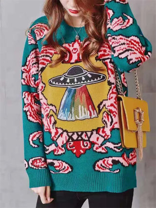 Ameri Camden 'UFO' Knitted jumper