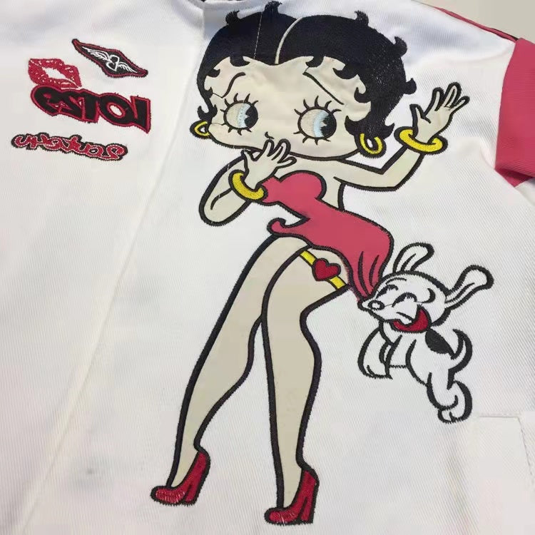 Betty boop on sale race car jackets