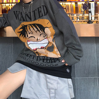 Ameri Camden ‘Wanted Luffy’ Jumper
