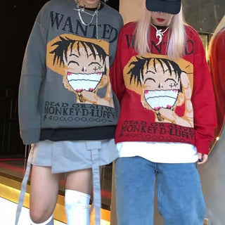 Ameri Camden ‘Wanted Luffy’ Jumper