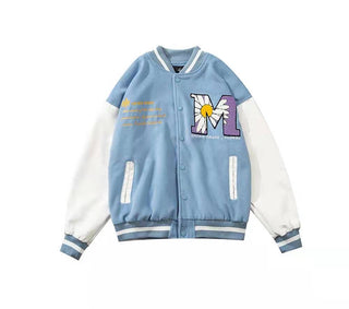Ameri-Camden ‘Daisy’ Light Blue Varsity Jacket